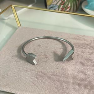 Silver Arrow Cuff Bracelet